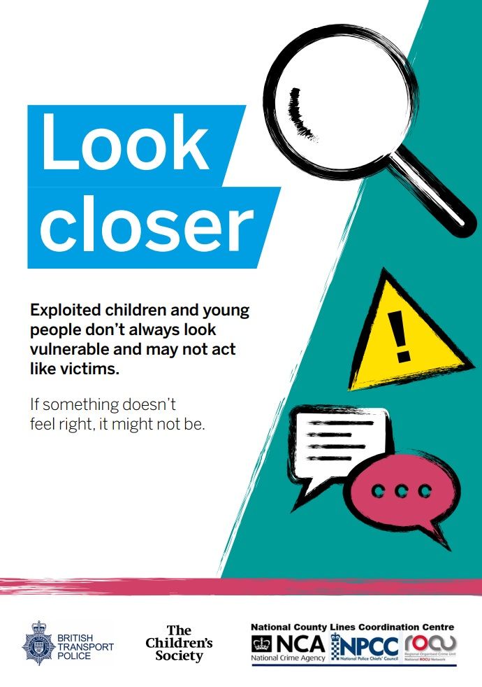 Look Closer campaign poster