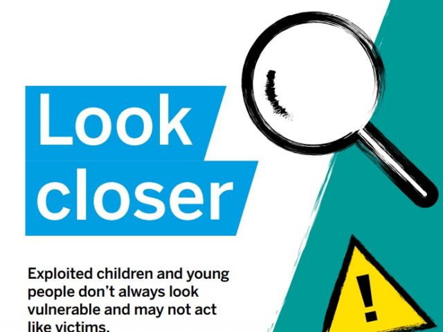 Look Closer campaign poster